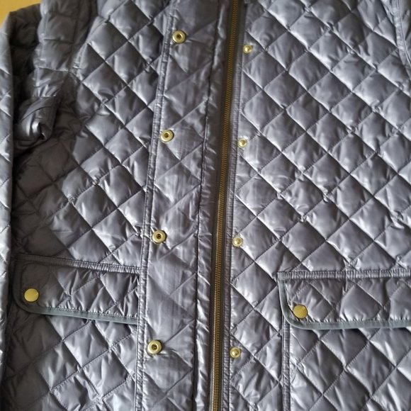 J.CREW Down Quilted Jacket Downtown Field - Picture 6 of 12